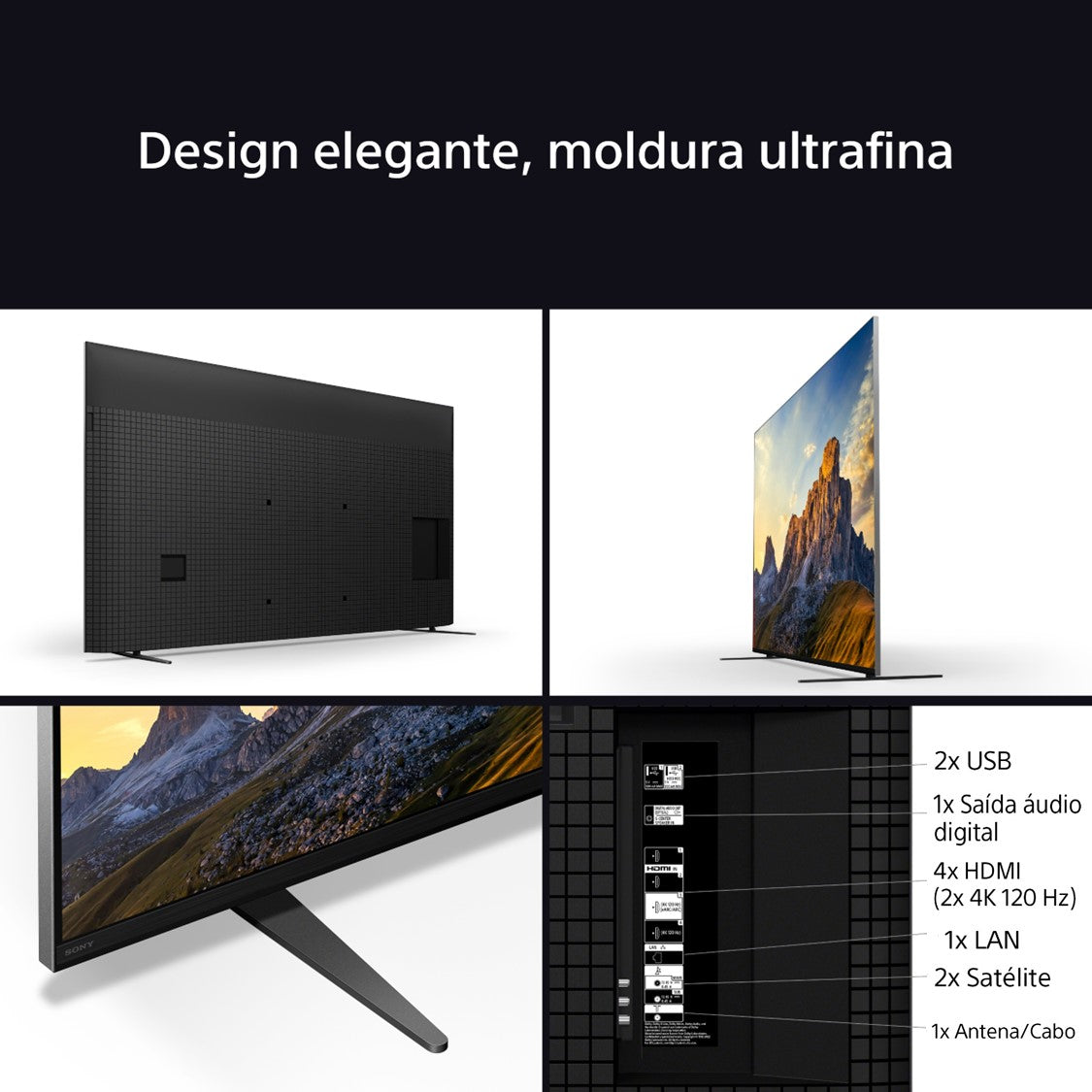 Televisor Sony BRAVIA 7 Mini LED de 85" 85XR70
