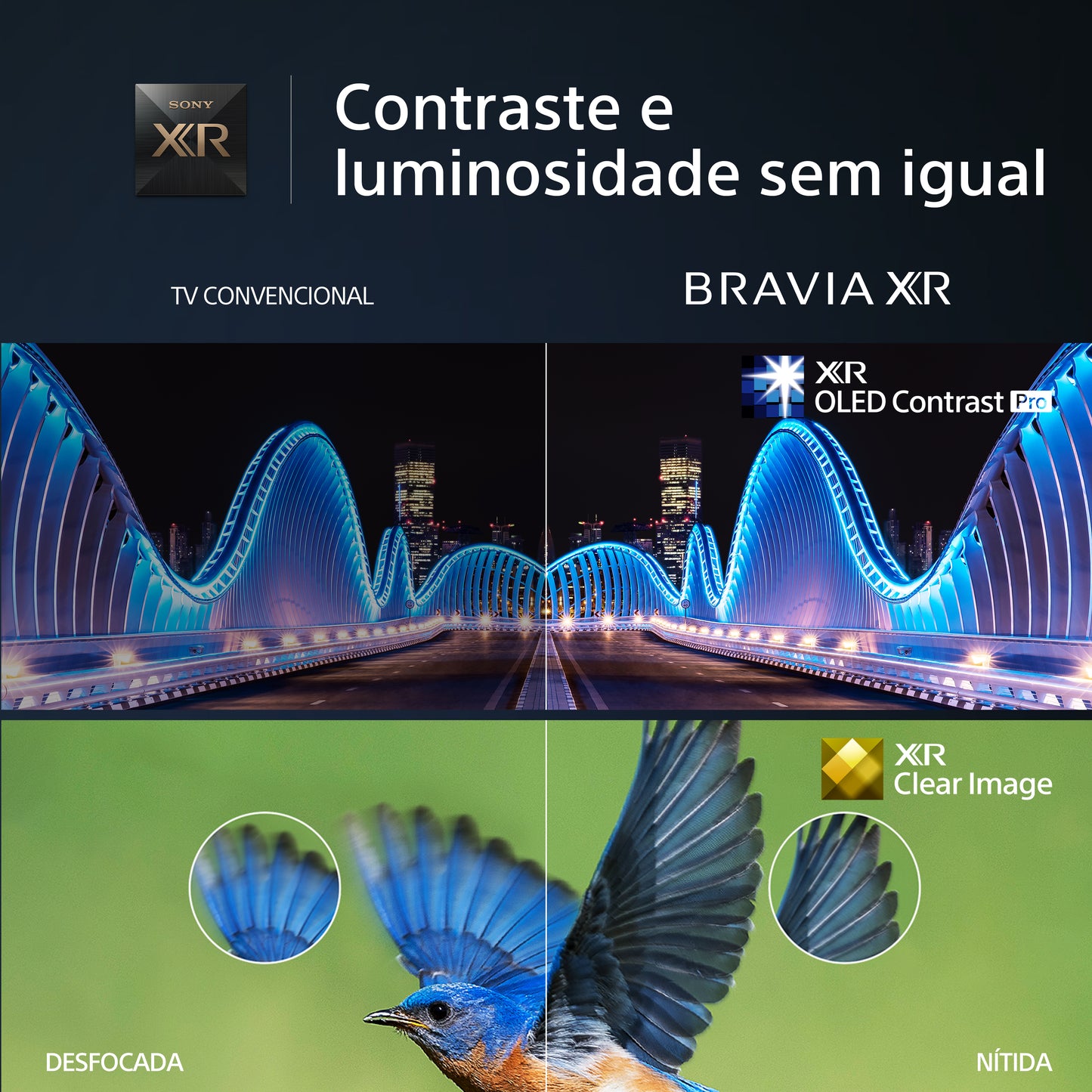 TV Sony 65" BRAVIA OLED 65A80L