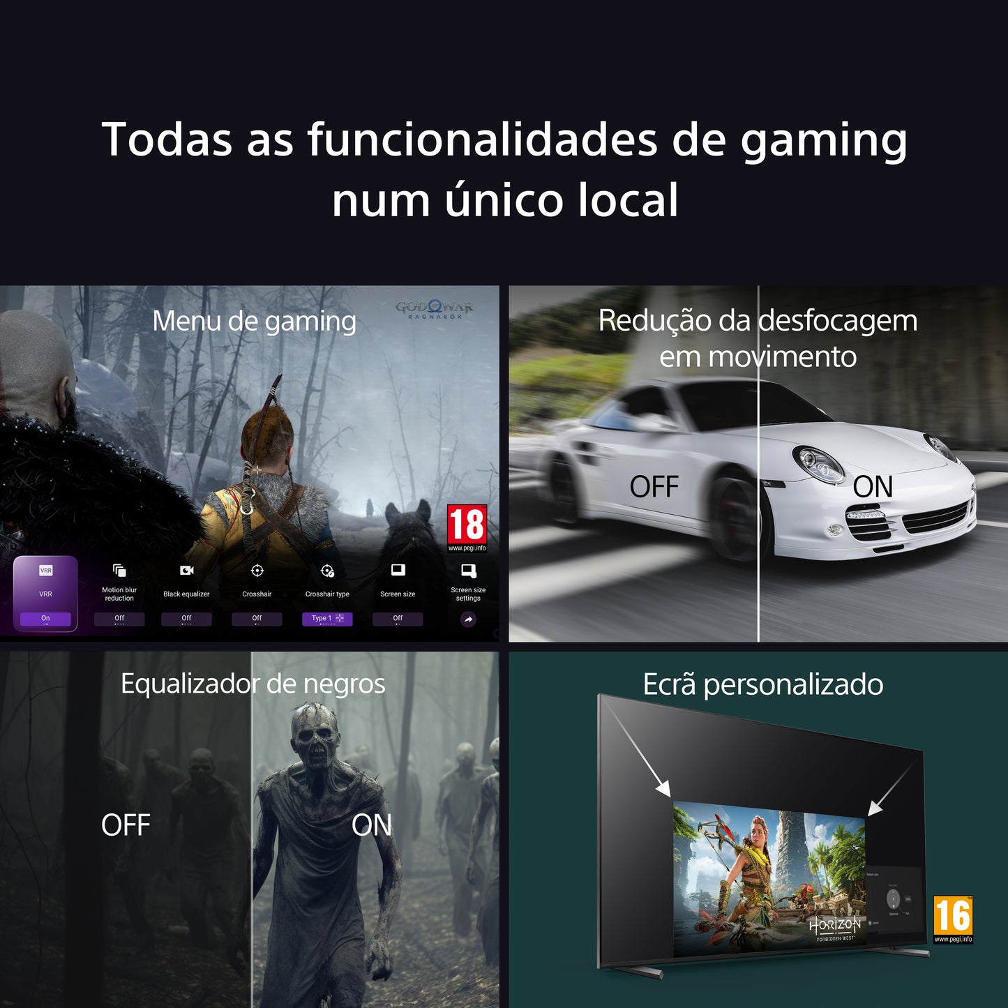 Televisor Sony BRAVIA 7 Mini LED de 85" 85XR70