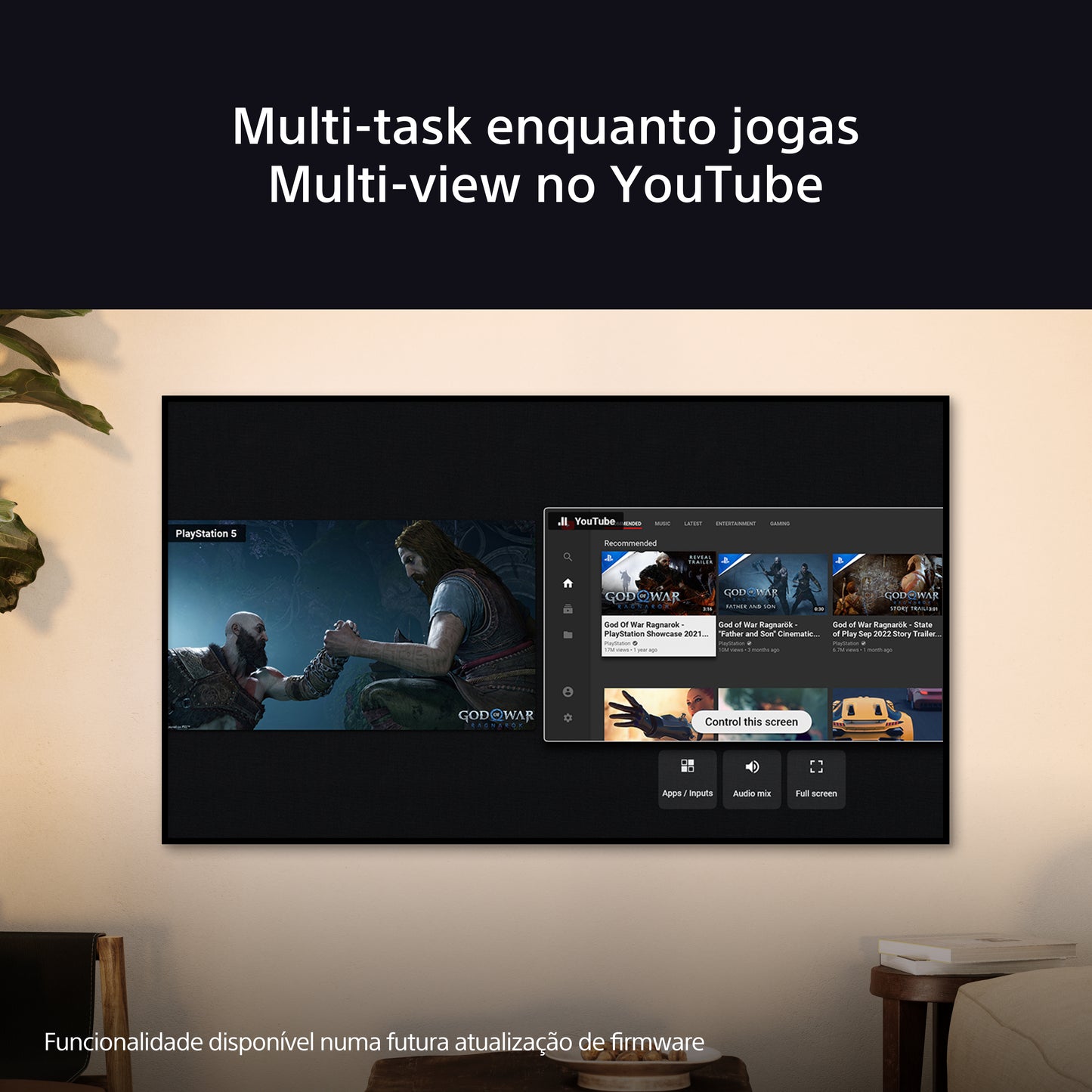 Televisor Sony BRAVIA 7 Mini LED de 85" 85XR70