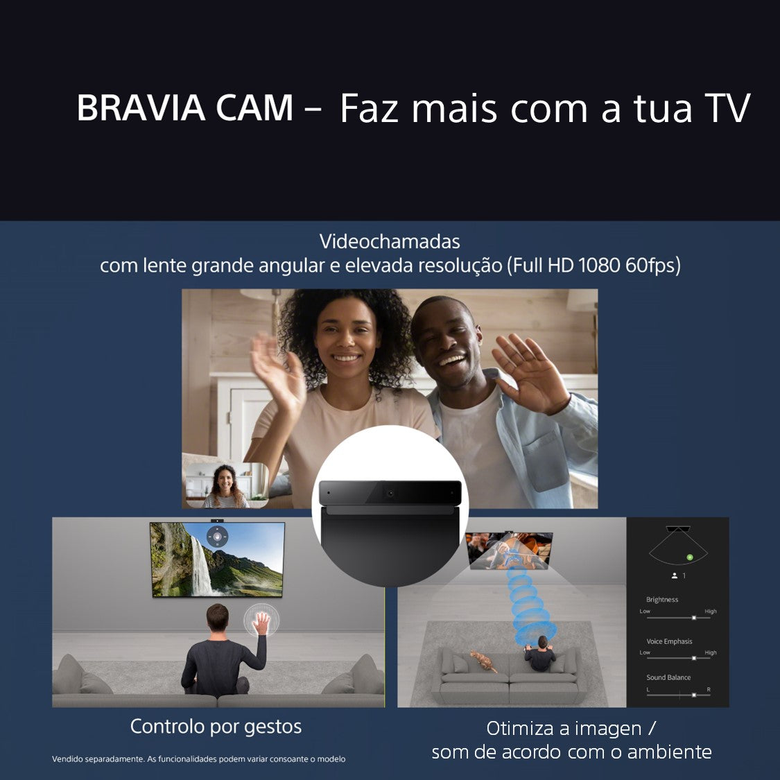 Televisor Sony BRAVIA 7 Mini LED de 85" 85XR70