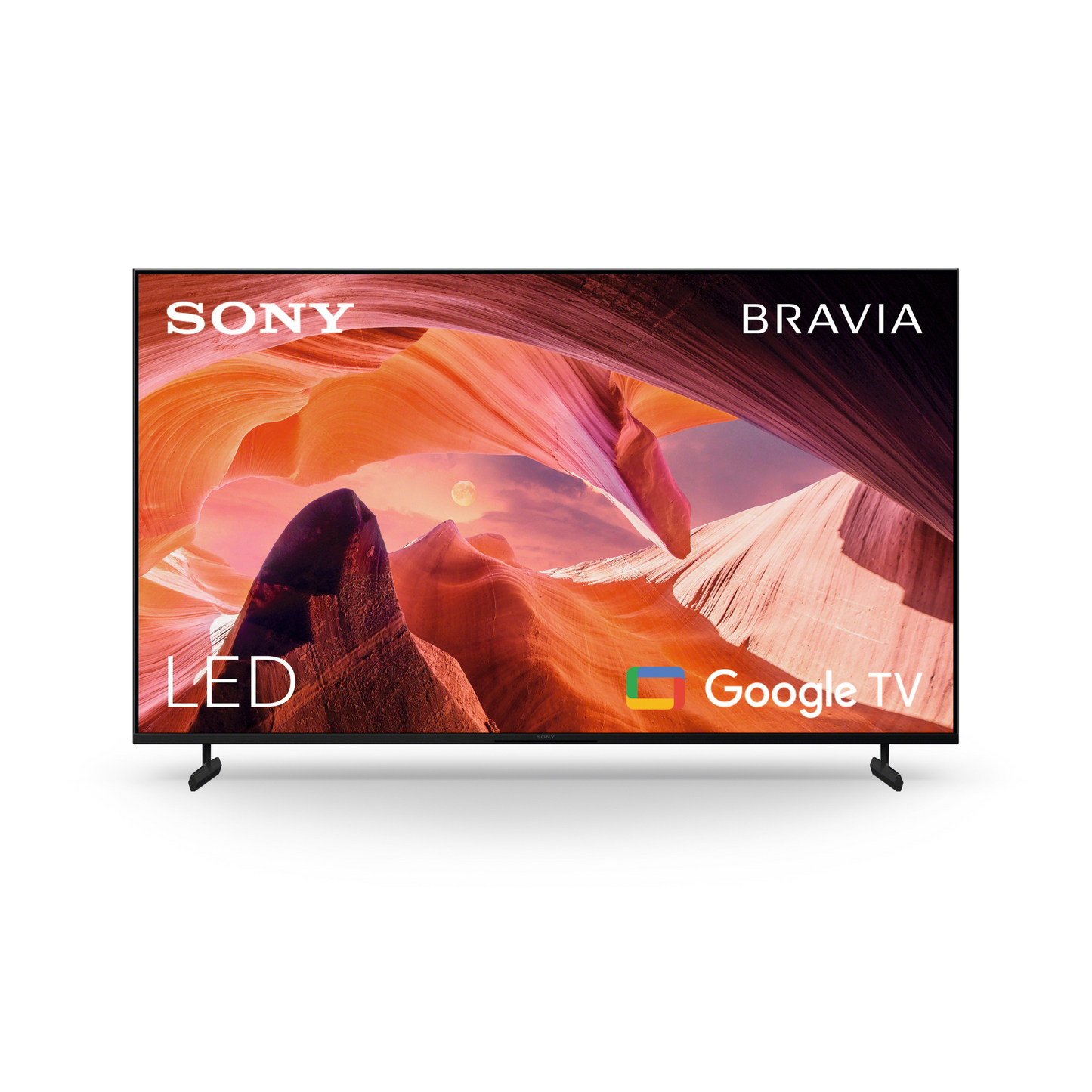 Televisor LED Sony BRAVIA de 65" y 65 x 80 pulgadas
