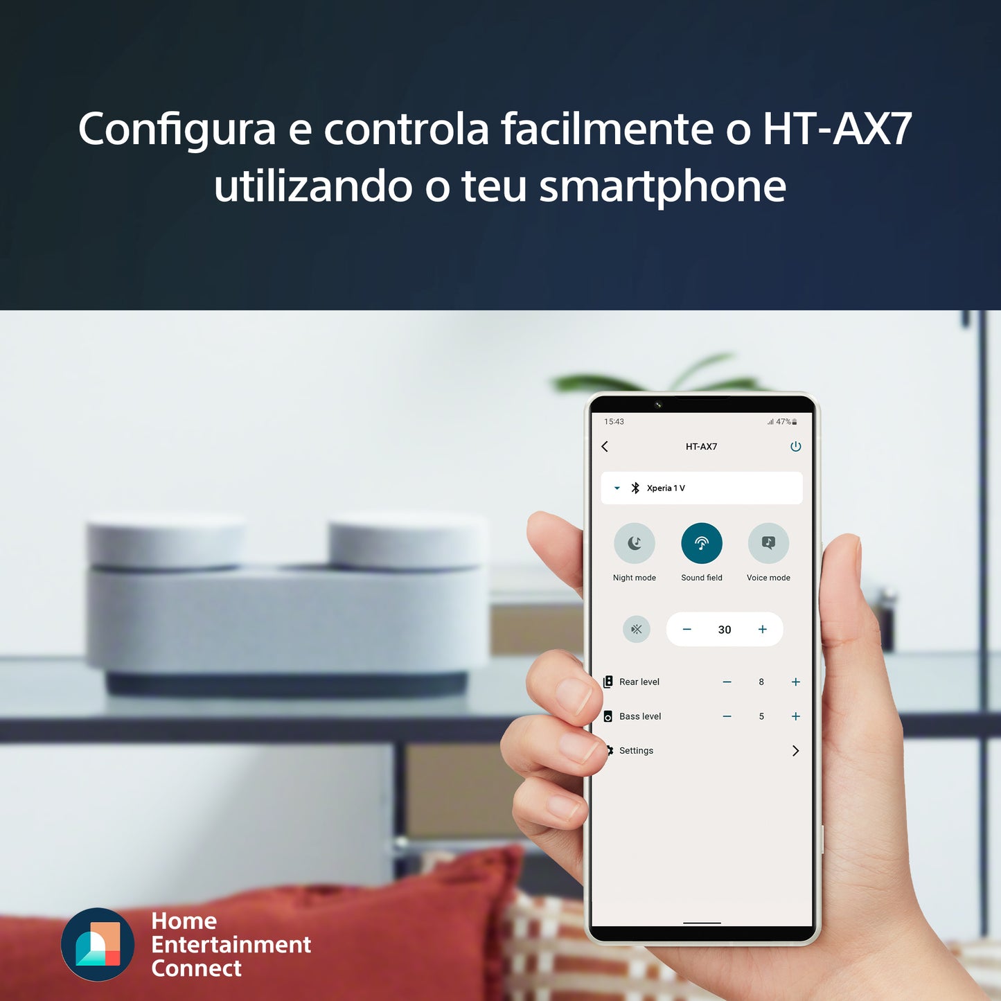 Sistema de som portátil Sony HT-AX7