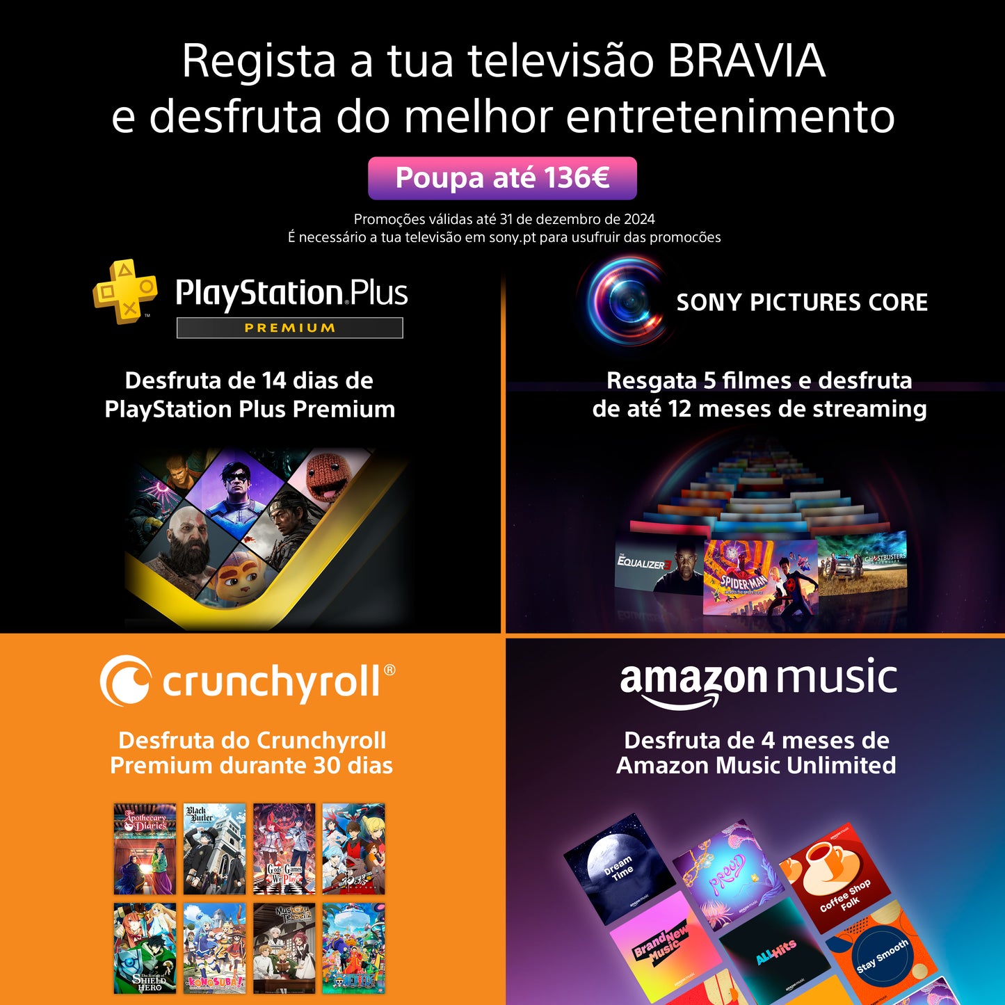 Televisor LED Sony BRAVIA de 55" (55 x 80 pulgadas)