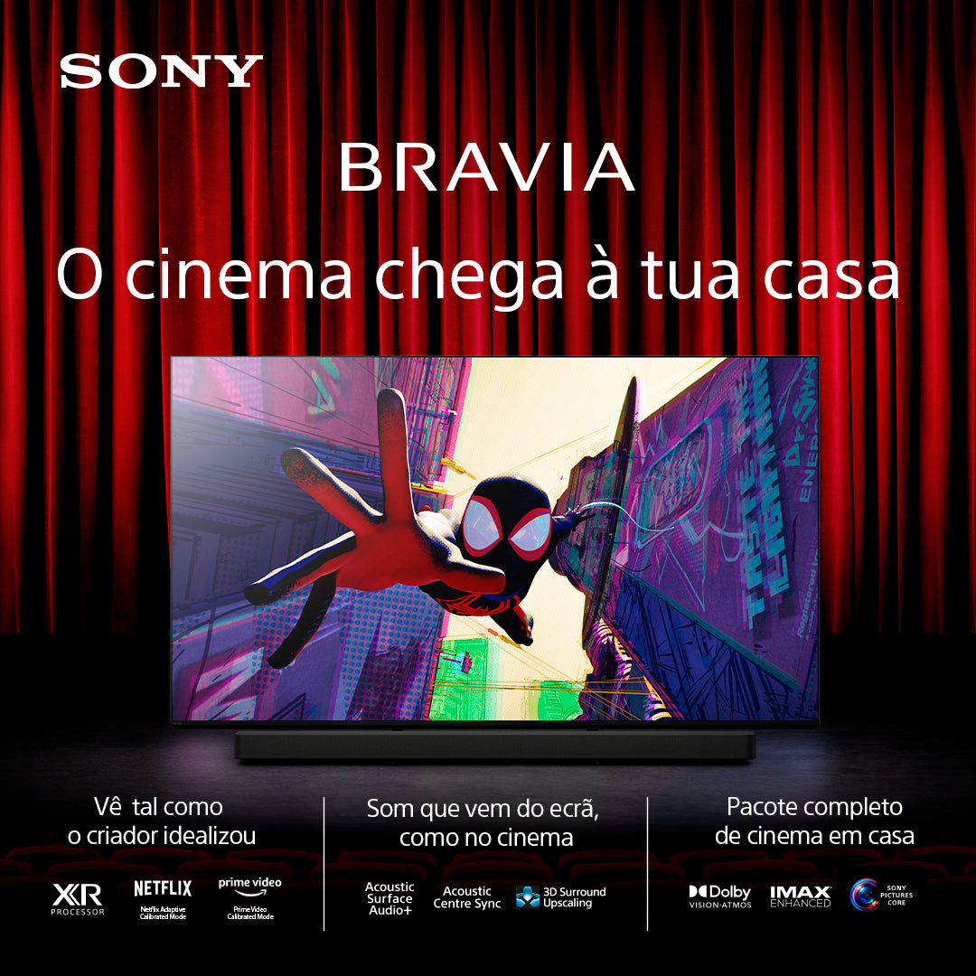 TV Sony 77" BRAVIA 8 OLED 77XR83