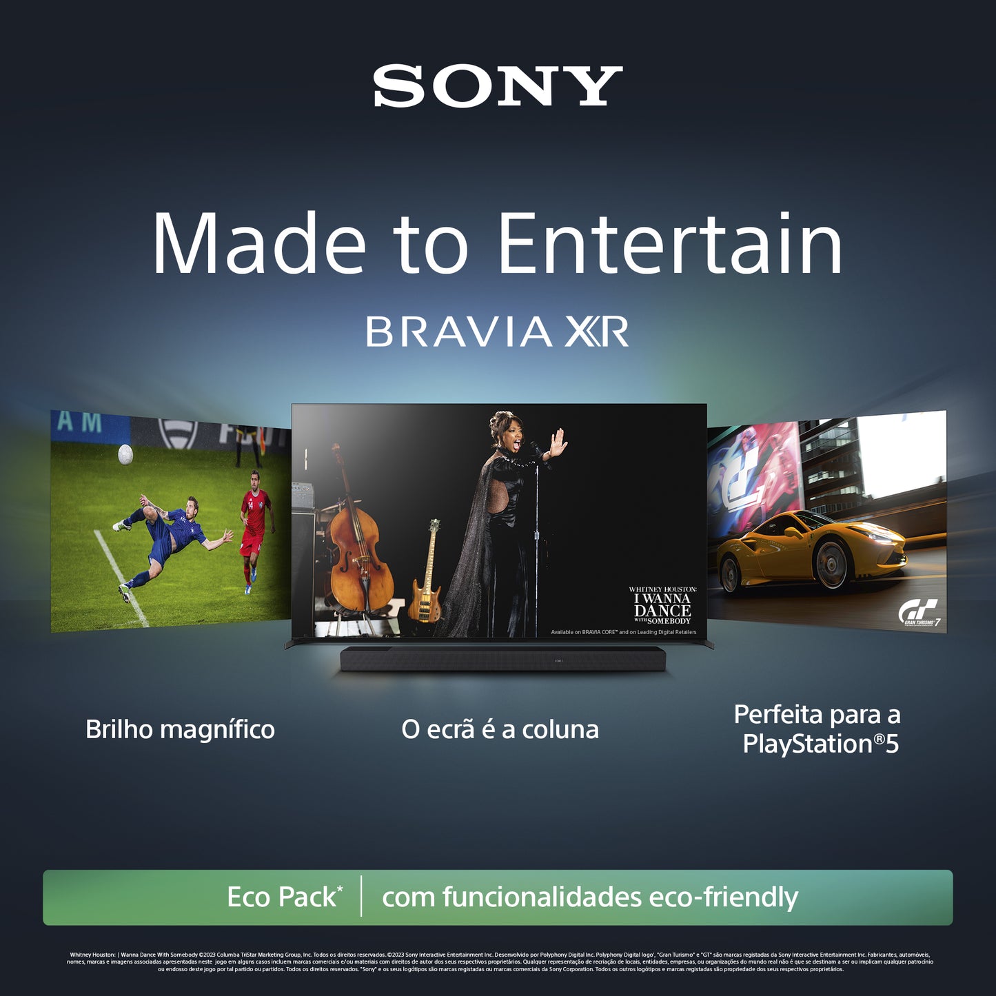 TV Sony 55" BRAVIA OLED 55A80L