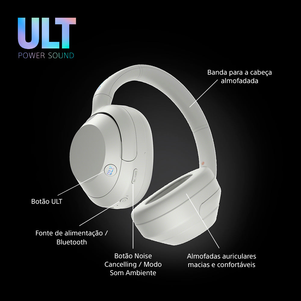 Auscultadores Headband BT NC Sony ULT WEAR WH-ULT900N
